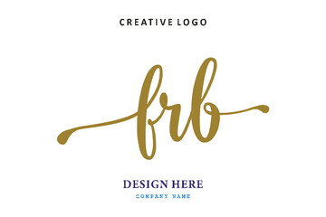 FRB lettering logo is simple, easy to understand and authoritative