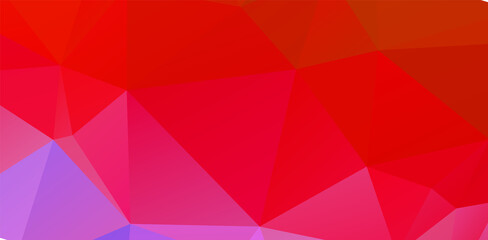 Abstract Gradient Red Geometric Background