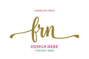 FRN lettering logo is simple, easy to understand and authoritative