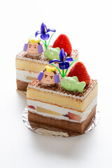 子供の日ショートケーキ