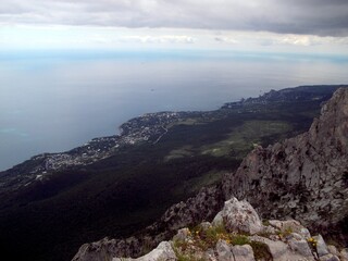 Russia, Crimea, Crimean mountains, AI Petri mountain