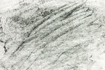 Abstract background. Black powder explosion texture, dust charcoal on white background