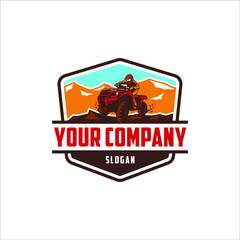 Quad bike off-road atv with retro style design © Dedy Andreas