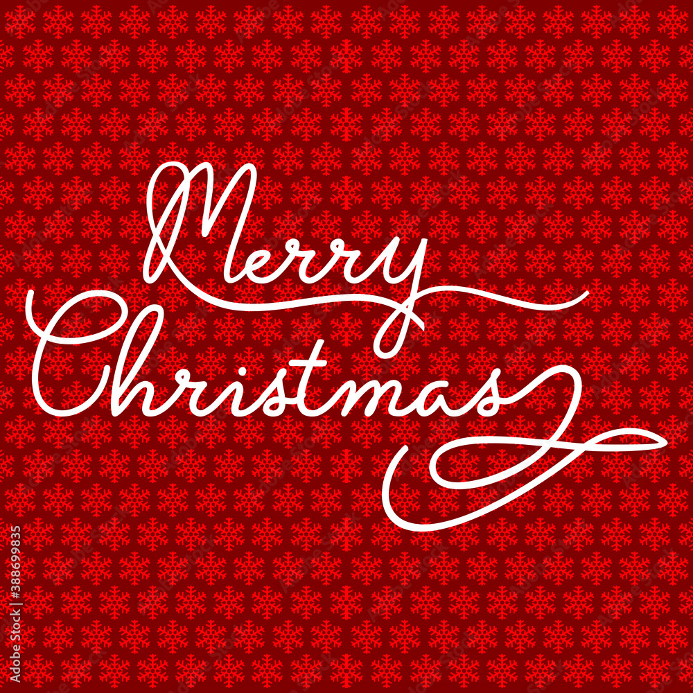 Poster merry christmas vector script typography and calligraphic lettering design with christmas templates