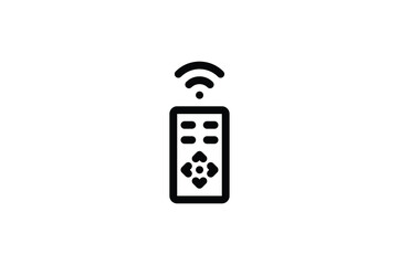 Smart Home Icon - Remote Television