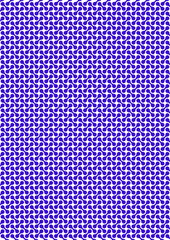 Full frame purple metaballs pattern on white background.