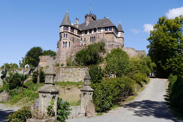 Fototapeta na wymiar Schloss Berlepsch in Hessen