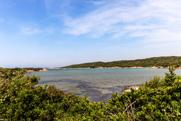 Beautiful bay view sea Corsica