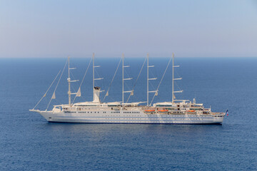 Nice Big cruise ship on the sea