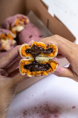 Korean Sweet Potato Bread