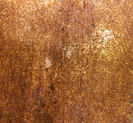 Rusted metal background. Old corrosion.