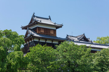 郡山城跡の大手向櫓