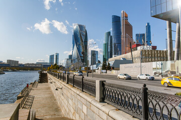 Naklejka premium Москва-Сити.