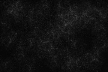 gray and black dust overlay particle abstract grunge texture and texture effect isolated on black.