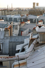 Parisian roofs