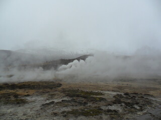 Hiking in the wild and dramatic landscapes of Iceland's fjords, volcanoes, mountains, geysers and waterfalls