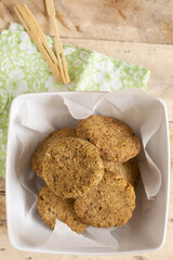  Vegetable balls with zucchini and Parmesan cheese