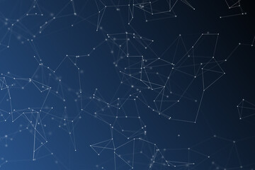 Fantasy abstract technology and engineering background