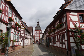 Steinheimer Torturm Seligenstadt in Hessen © Falko Göthel