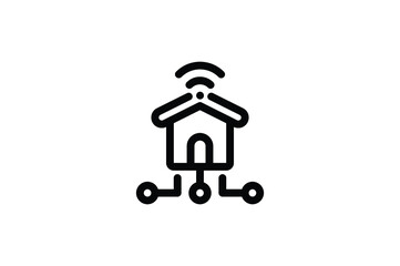 Smart Home Icon - House System