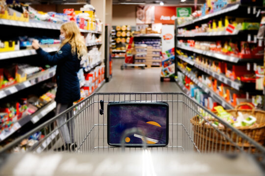 Einkaufen im Supermarkt