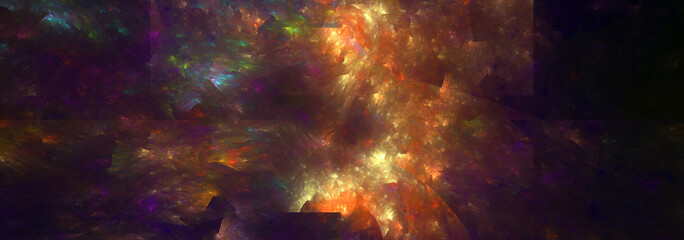 Abstract fractal background