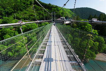 谷瀬の吊り橋
