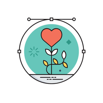 
An enticing graphic with vectors to increase or decrease the size 
