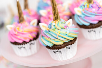 Unicorn cupcakes