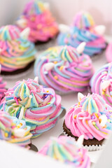 Unicorn cupcakes