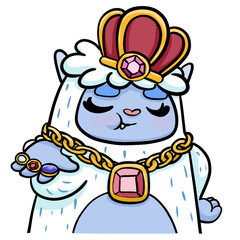 I present you a cute little yeti