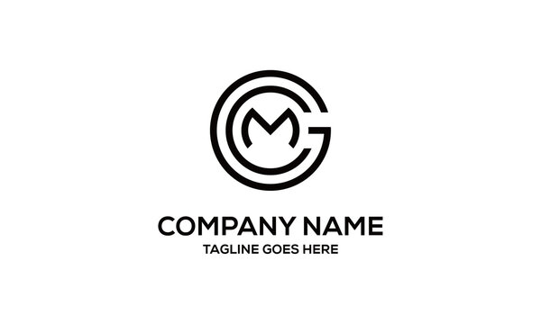 Letter GCM Vector Logo Design Template