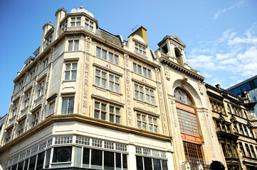 London, UK. Building in Coventry Street