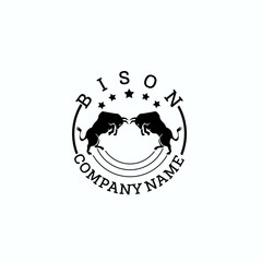 bison logo exclusive design inspiration