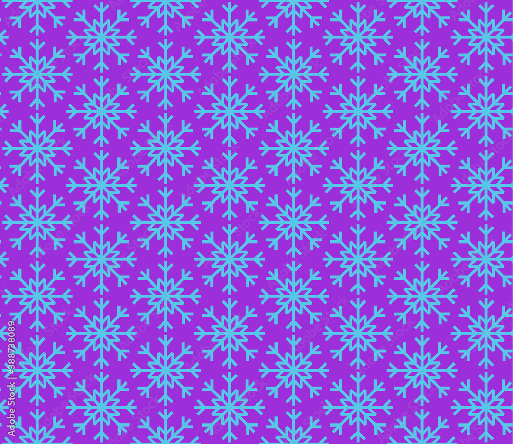 Poster seamless geometric pattern with the image of new year's snowflakes. vector design for holiday web ba