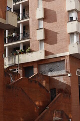 Urbanscape in the city of Bilbao