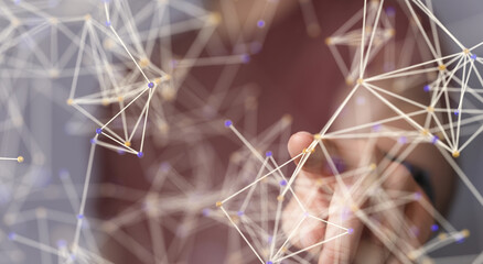 organization chart team concept networking technology