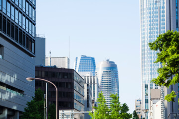 霞ヶ関駅から見た赤羽橋方面
