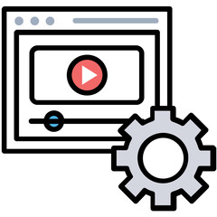 patterns over a webpage, icon for web design 