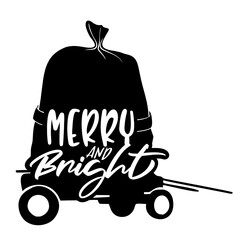 hand drawn illustration of a Sled 