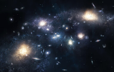 Galactic cluster
