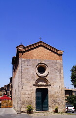 Fototapeta na wymiar Oratory of Saint Anthony the abbot, Volterra, Tuscany, Italy