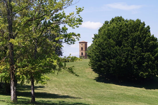 Enrico Fiumi Park in Volterra, Tuscany, Italy