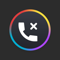 Obraz premium Disconnected Call 