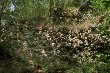 Basaltprismenwand am Gangolfsberg, Rhön