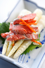 鮭の寿しと竹の子