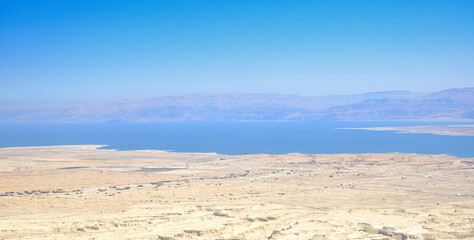 Red sea. View from mountain to Red sea, Iarael