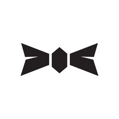 Bowtie logo design icon template