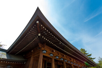 Fototapeta na wymiar 橿原神宮の外拝殿