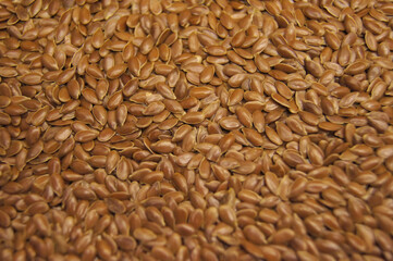 flax seeds background